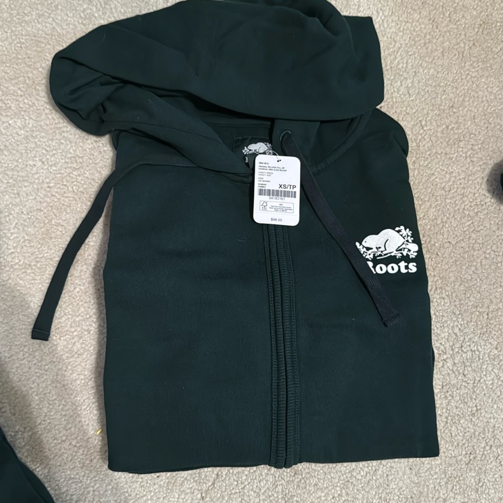 Brand new roots full zip hoody